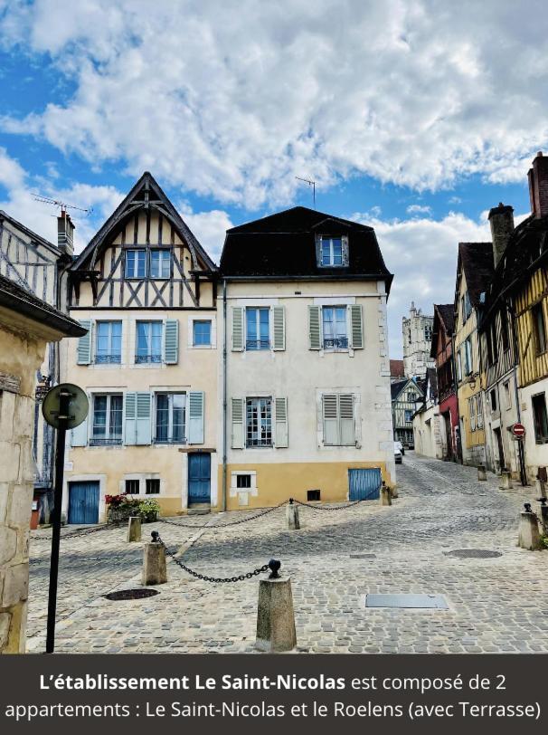 Appartement le Saint-Nicolas Auxerre Les Quais Extérieur photo